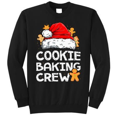 Cookie Baking Crew Christmas Santa Family Gingerbread Team Sweatshirt