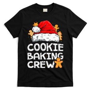 Cookie Baking Crew Christmas Santa Family Gingerbread Team T-Shirt