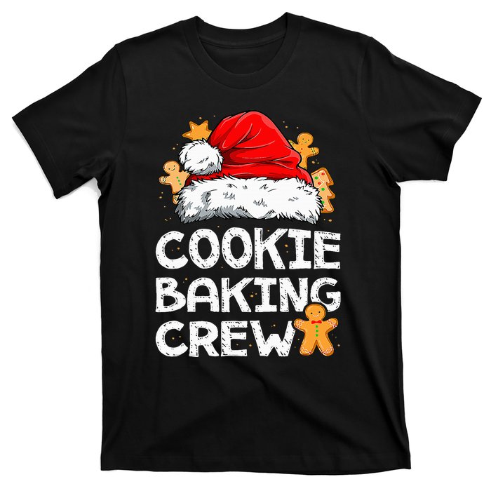 Cookie Baking Crew Christmas Santa Family Gingerbread Team T-Shirt