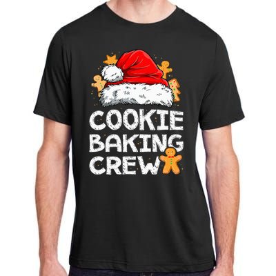 Cookie Baking Crew Christmas Santa Family Gingerbread Team Adult ChromaSoft Performance T-Shirt