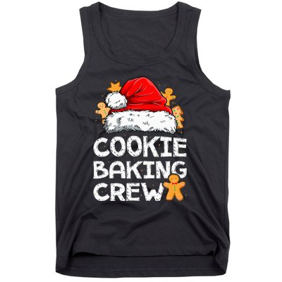 Cookie Baking Crew Christmas Santa Family Gingerbread Team Tank Top