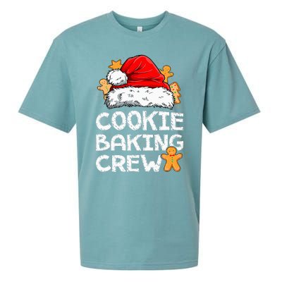 Cookie Baking Crew Christmas Santa Family Gingerbread Team Sueded Cloud Jersey T-Shirt