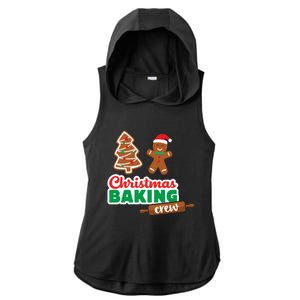 Christmas Baking Crew Funny Merry Xmas Cookies Matching Cute Gift Ladies PosiCharge Tri-Blend Wicking Draft Hoodie Tank