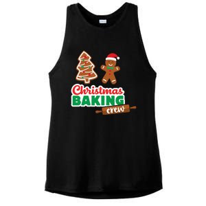 Christmas Baking Crew Funny Merry Xmas Cookies Matching Cute Gift Ladies PosiCharge Tri-Blend Wicking Tank