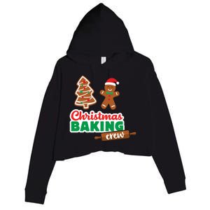 Christmas Baking Crew Funny Merry Xmas Cookies Matching Cute Gift Crop Fleece Hoodie