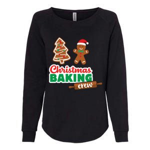 Christmas Baking Crew Funny Merry Xmas Cookies Matching Cute Gift Womens California Wash Sweatshirt