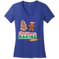 Christmas Baking Crew Funny Merry Xmas Cookies Matching Cute Gift Women's V-Neck T-Shirt