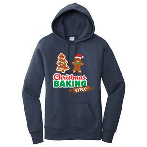 Christmas Baking Crew Funny Merry Xmas Cookies Matching Cute Gift Women's Pullover Hoodie