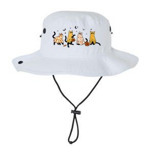 Cute Black Cats In Ghost Costume Legacy Cool Fit Booney Bucket Hat