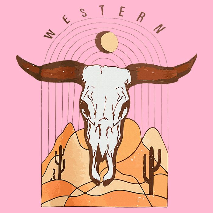 Cow Bull Cattle Skull Head Western Button