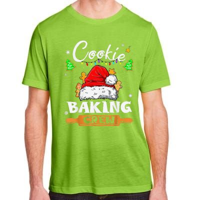 Cookie Baking Crew Christmas Funny Gingerbread Adult ChromaSoft Performance T-Shirt