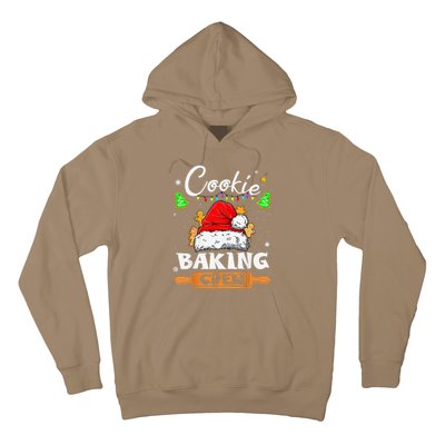 Cookie Baking Crew Christmas Funny Gingerbread Hoodie