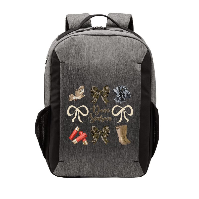 Camo Bow Coquette Dove Season Hunting Dove Hunter Hunt Girl Gift Vector Backpack