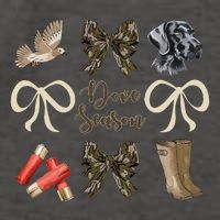 Camo Bow Coquette Dove Season Hunting Dove Hunter Hunt Girl Gift Vector Backpack