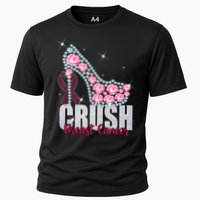 Crush Breast Cancer Cute Sparkly Design Cooling Performance Crew T-Shirt