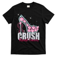 Crush Breast Cancer Cute Sparkly Design T-Shirt