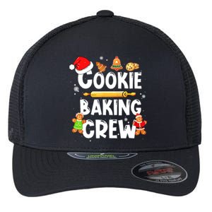 Cookie Baking Crew Family Christmas Funny Team Holiday Party Flexfit Unipanel Trucker Cap