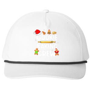 Cookie Baking Crew Family Christmas Funny Team Holiday Party Snapback Five-Panel Rope Hat