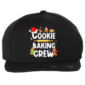 Cookie Baking Crew Family Christmas Funny Team Holiday Party Wool Snapback Cap