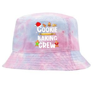 Cookie Baking Crew Family Christmas Funny Team Holiday Party Tie-Dyed Bucket Hat