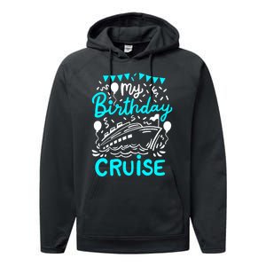 Cruise Birthday Cruise Performance Fleece Hoodie