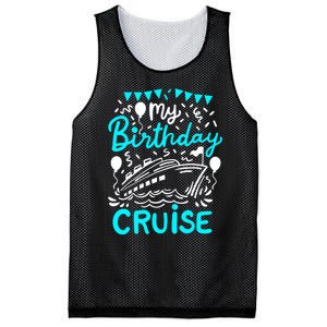 Cruise Birthday Cruise Mesh Reversible Basketball Jersey Tank