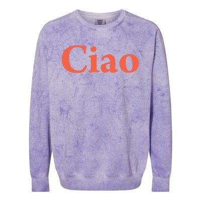 Ciao Bella Colorblast Crewneck Sweatshirt