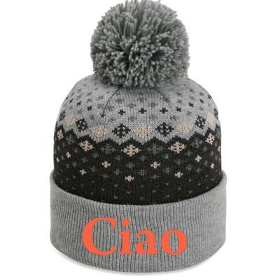 Ciao Bella The Baniff Cuffed Pom Beanie