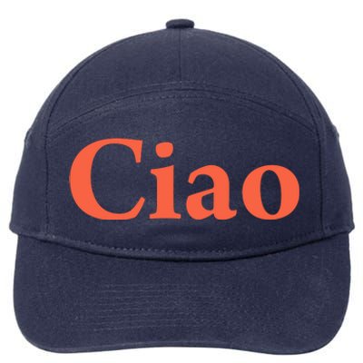 Ciao Bella 7-Panel Snapback Hat