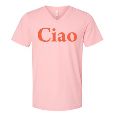 Ciao Bella V-Neck T-Shirt