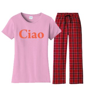 Ciao Bella Women's Flannel Pajama Set