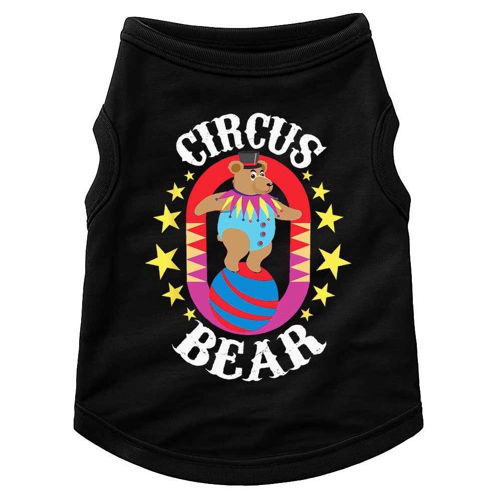 Circus Bear Circus Birthday Party Circus Costume Doggie Tank
