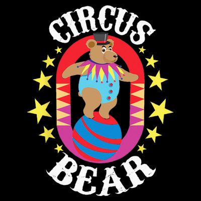 Circus Bear Circus Birthday Party Circus Costume T-Shirt