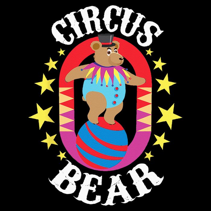 Circus Bear Circus Birthday Party Circus Costume Drawstring Bag