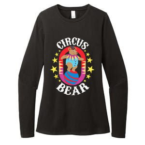 Circus Bear Circus Birthday Party Circus Costume Womens CVC Long Sleeve Shirt