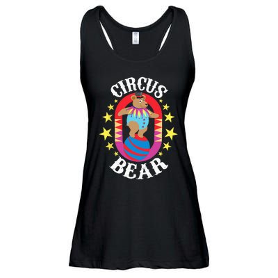 Circus Bear Circus Birthday Party Circus Costume Ladies Essential Flowy Tank