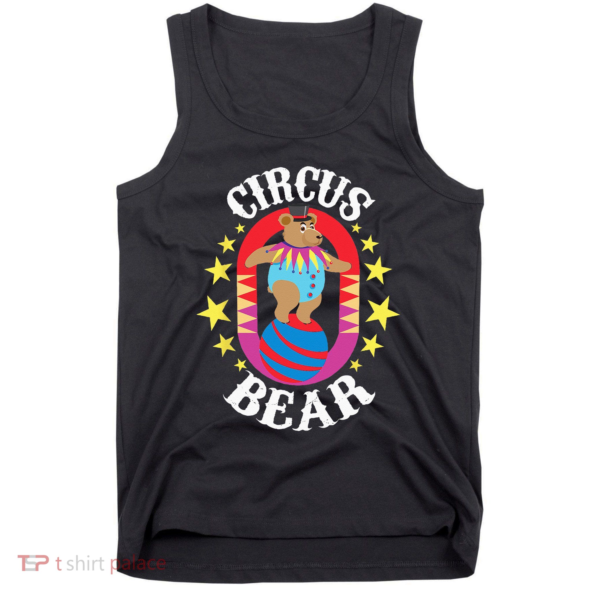 Circus Bear Circus Birthday Party Circus Costume Tank Top