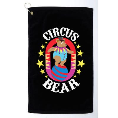 Circus Bear Circus Birthday Party Circus Costume Golf Towel