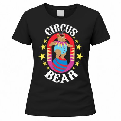 Circus Bear Circus Birthday Party Circus Costume Women's T-Shirt