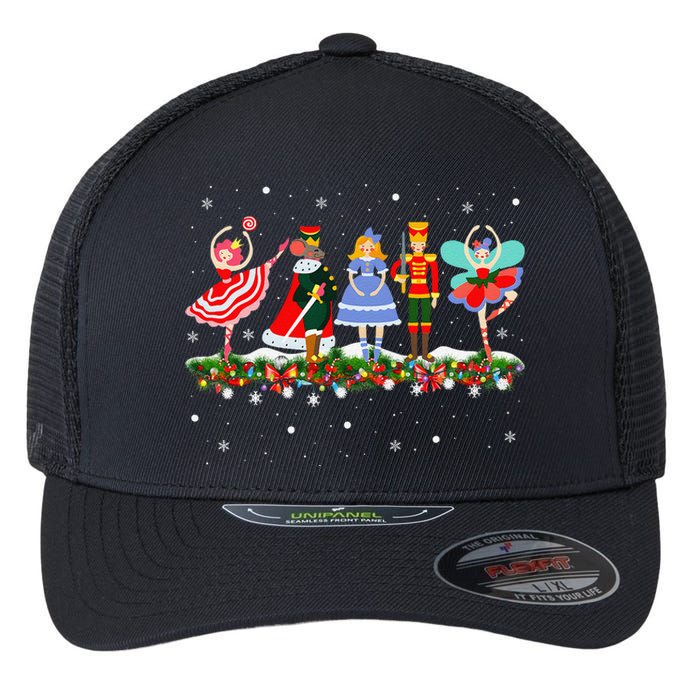 Christmas Ballet Clara Mouse King Princess Nutcracker Flexfit Unipanel Trucker Cap