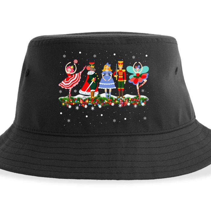 Christmas Ballet Clara Mouse King Princess Nutcracker Sustainable Bucket Hat