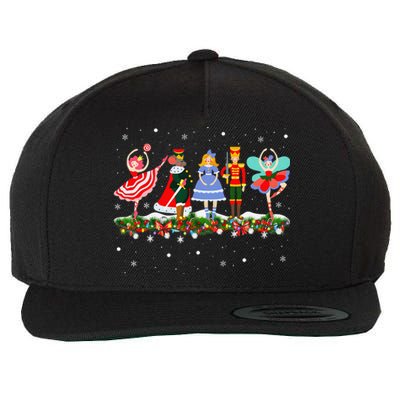 Christmas Ballet Clara Mouse King Princess Nutcracker Wool Snapback Cap