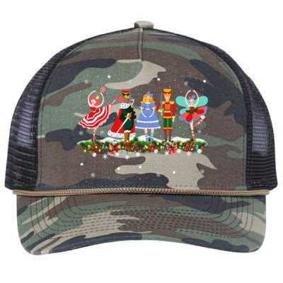 Christmas Ballet Clara Mouse King Princess Nutcracker Retro Rope Trucker Hat Cap