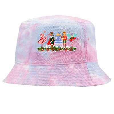 Christmas Ballet Clara Mouse King Princess Nutcracker Tie-Dyed Bucket Hat