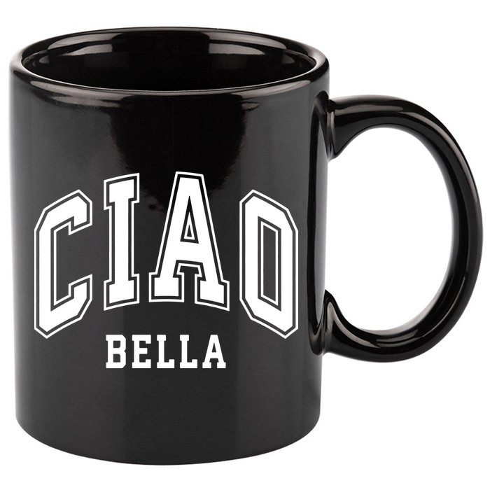 Ciao Bella 11oz C Handle Ceramic Mug