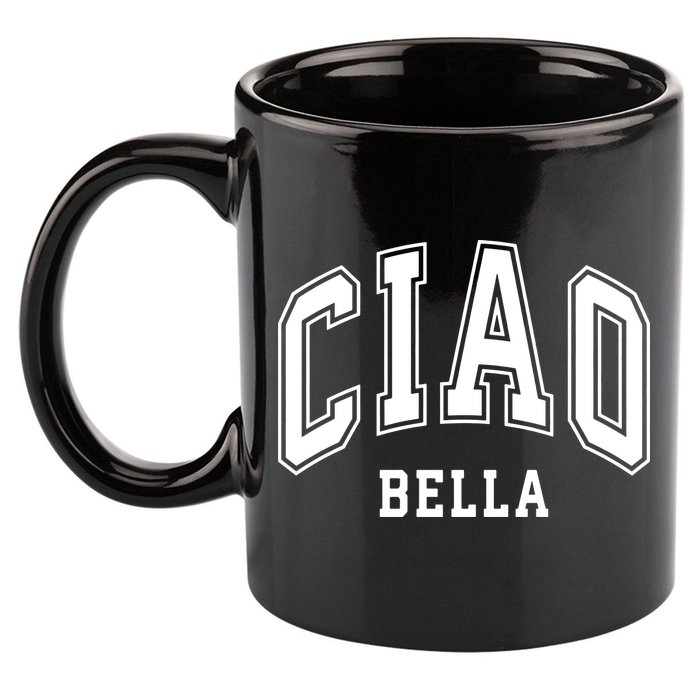 Ciao Bella 11oz C Handle Ceramic Mug