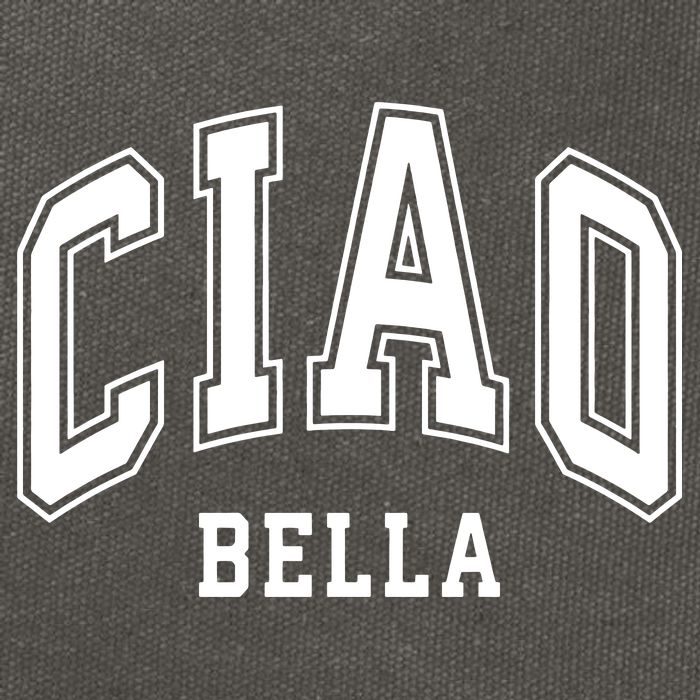 Ciao Bella Cotton Canvas Backpack