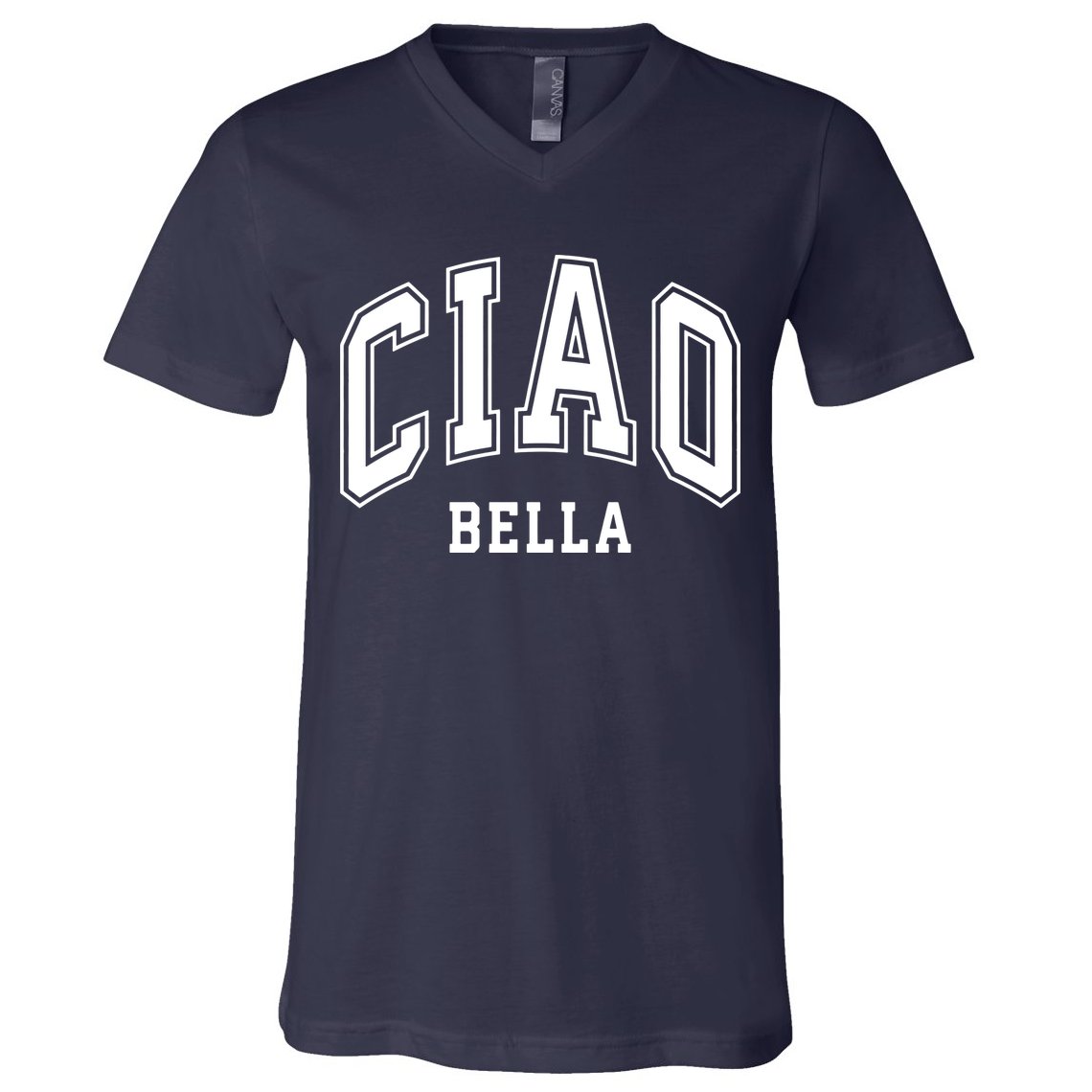 Ciao Bella V-Neck T-Shirt