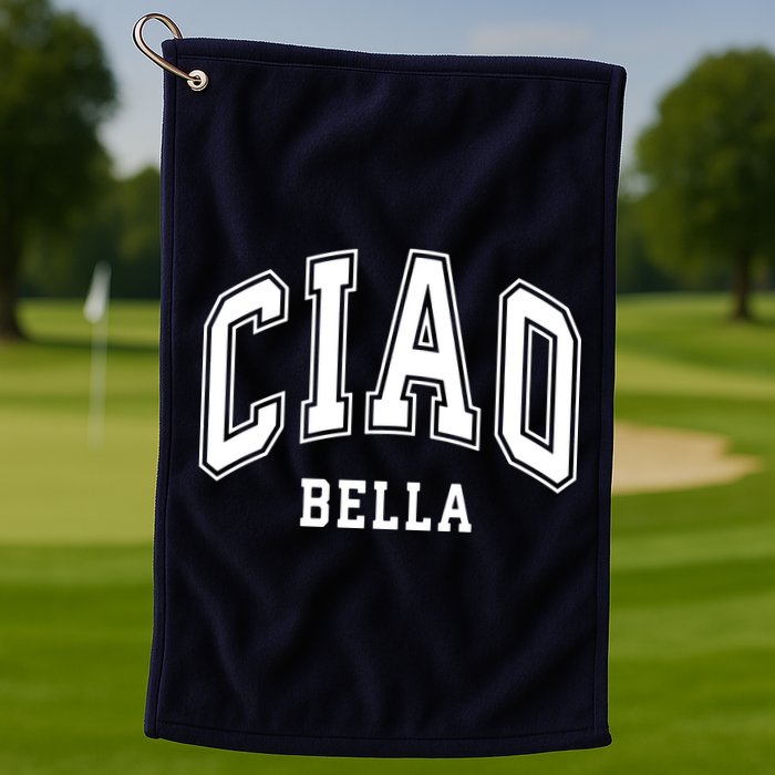 Ciao Bella Golf Towel