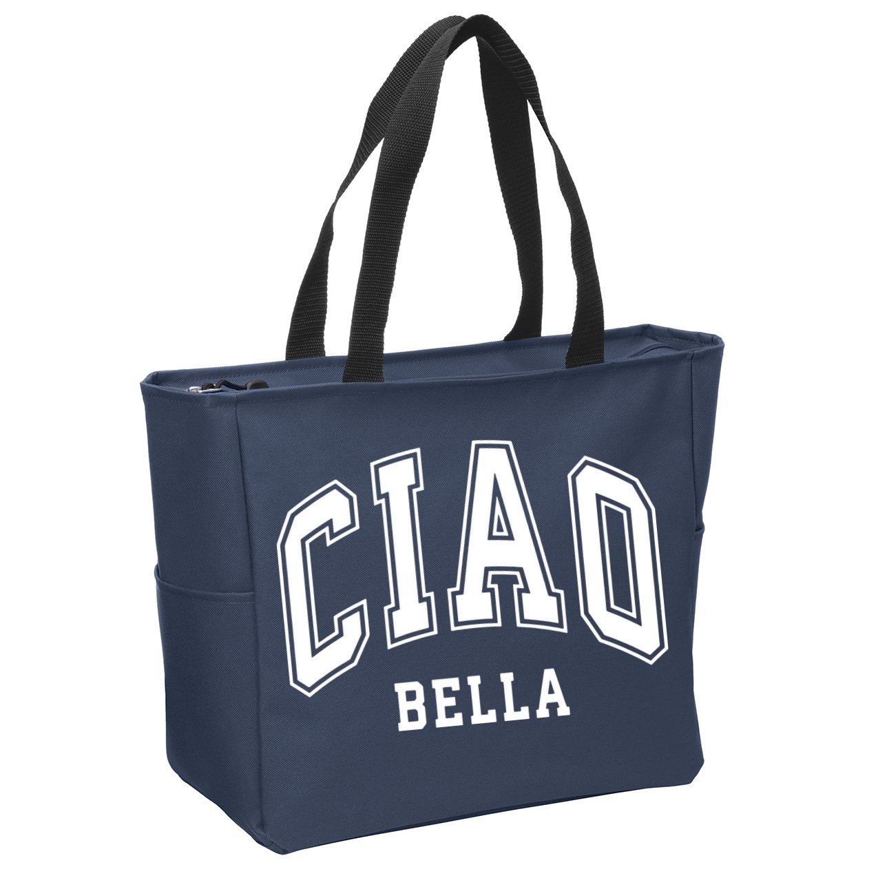 Ciao Bella Zip Tote Bag